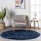 Nuloom Loni Solid Machine Washable Shag Area Rug 4ft BIVD01B-R404 - alternate 1